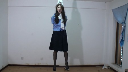 老梦视觉处决女警-绳艺资源网