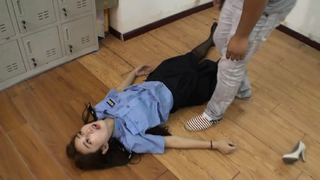 老梦视觉处决女警-绳艺资源网