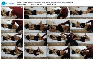 【雯雯绳艺】痛并快乐着的双马尾女孩！，被打的通红_绳缚吧