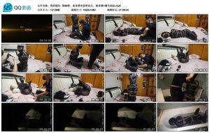 【我的媳妇】第98弹、连身黑丝胶带包头、海老缚+驷马浴缸_绳缚吧