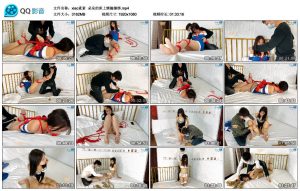 【xiao素素】朵朵的床上情趣捆绑_绳缚吧