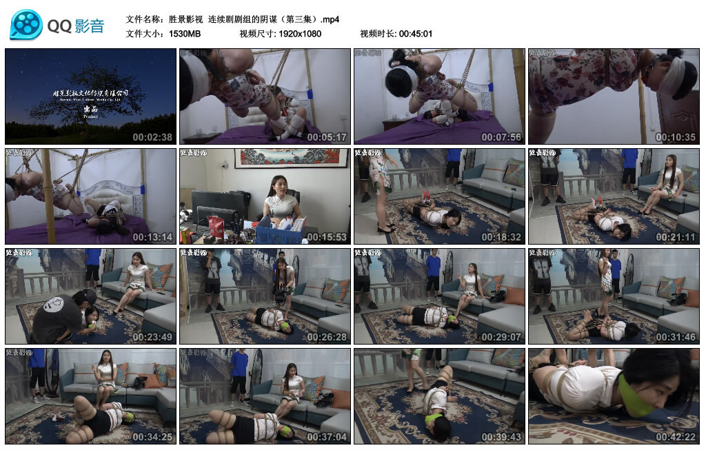 【胜景影视】连续剧剧组的阴谋（第三集）_绳缚吧
