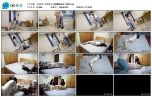 【半岛束艺】西玛欧式+保鲜膜极限耐力测试_绳缚吧