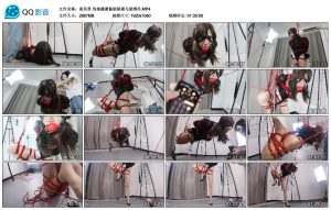【面具男】伪娘潇潇酱极限驷马紧缚吊_绳缚吧