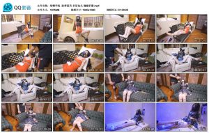 【绿帽学院】胶带面具 多层包头 滴蜡折磨_绳缚吧