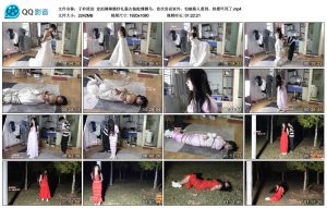 【子衿原创】定拍琳琳婚纱礼服古装蛇缚驷马，首次尝试室外_绳缚吧