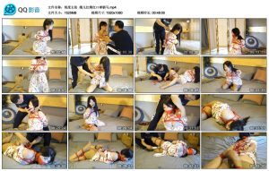 【锐度主张】嫣儿红绳红口球驷马_绳缚吧