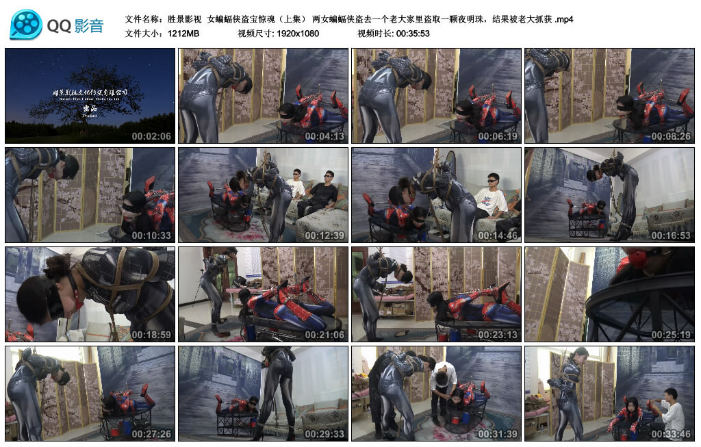 【胜景影视】女蝙蝠侠盗宝惊魂（上集）_绳缚吧