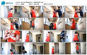 【锐度】嫣儿 楼道极限五花，两臂被勒成紫色_绳缚吧