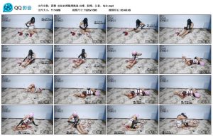 【莉雅】定拍自缚脱缚挑战 自缚、股绳、头套、电击_绳缚吧