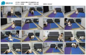 【美束影画】珊珊人型犬k9捆绑体验_绳缚吧