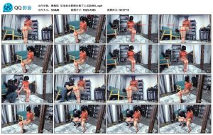 【绳精病】尼龙美女紧缚在椅子上无助挣扎_绳缚吧