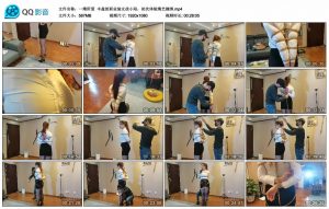 【一绳所爱】丰盈的职业装女孩小阳，初次体验绳艺捆绑_绳缚吧