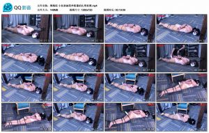 【绳精病】小奴隶被简单粗暴的扎带束缚_绳缚吧