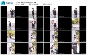 【锐度】嫣儿黑丝OL户外紧缚_绳缚吧