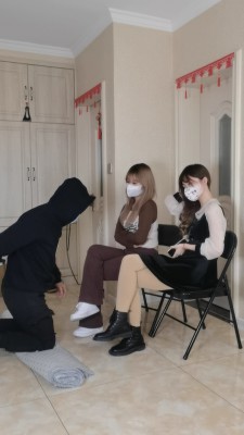 图片[2]_双女神模特踢裆耳光闻脚 YC-220905-3_绳缚吧