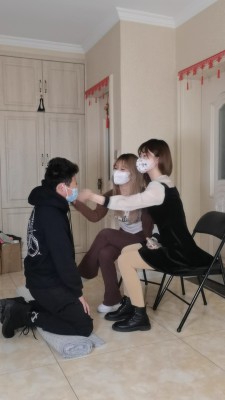 图片[3]_双女神模特踢裆耳光闻脚 YC-220905-3_绳缚吧
