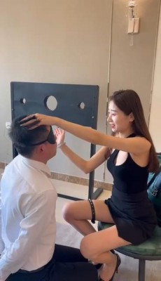 图片[15]_【沅芷】500个耳光挑战 活活抽哭背着媳妇偷偷来调教的贱狗 YC-220812-5_绳缚吧