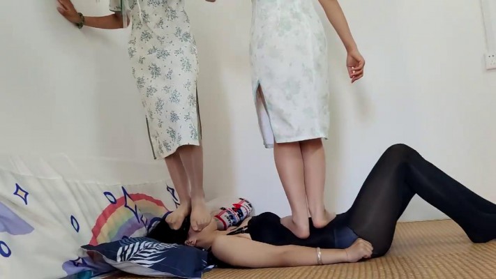 图片[16]_【00后蕬小乃】旗袍肉丝高跟鞋全体重踩女M YC-220719-2_绳缚吧