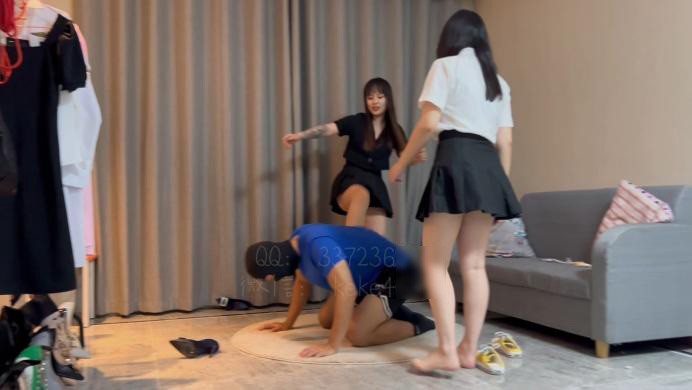 图片[9]_【剧情】欠钱不还的下场【珂玥S】带18岁妹妹踩踏耳光踢打跳踩欠钱的老赖 YC-220725-3_绳缚吧