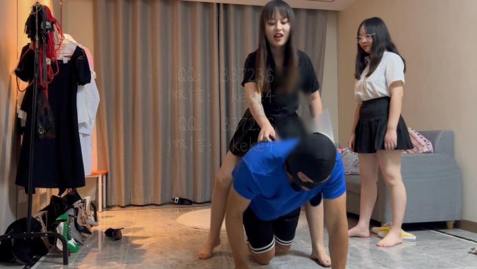 图片[13]_【剧情】欠钱不还的下场【珂玥S】带18岁妹妹踩踏耳光踢打跳踩欠钱的老赖 YC-220725-3_绳缚吧