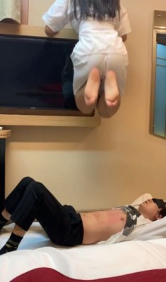 图片[5]_高空跳踩骨裂-120斤跆拳道女孩高空跳踩，被跆拳道学生妹踩断肋骨 YC-220501-8_绳缚吧