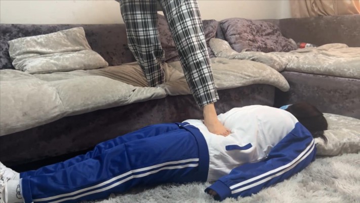 【珂珂女m】家教脚下的女m（上） YC-220430-12_绳缚吧