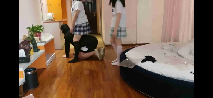 图片[11]_jk学生妹双人骑马，全体重踩踏 YC-220424_绳缚吧