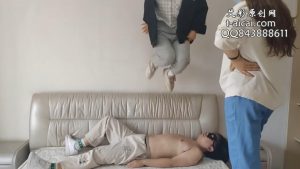 【猫猫大人】和姐姐一起在毯子身上狂跳300下 YC-220319-4_绳缚吧