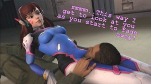 动漫游戏-D.VA 天使 黑百合-高清 踢打坐脸腿绞 O-170422-9_绳缚吧