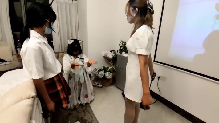 图片[5]_【00后蕬小乃】双人骑乘女M，闻舔丝袜脚 YC-211028-3_绳缚吧