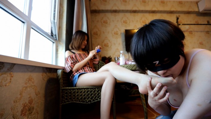 图片[6]_【珊瑚湾】喵学姐玩女奴舔肉丝脚_绳缚吧