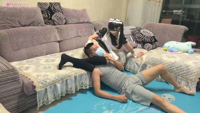 图片[4]_【慕斯】女仆大人的绞杀地狱（一）_绳缚吧