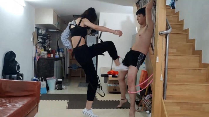 图片[6]_上集：大力出奇迹之低帮白匡威踢裆，你只管忍着，剩下的交给小鱼姐姐。YC-230323-3_绳缚吧
