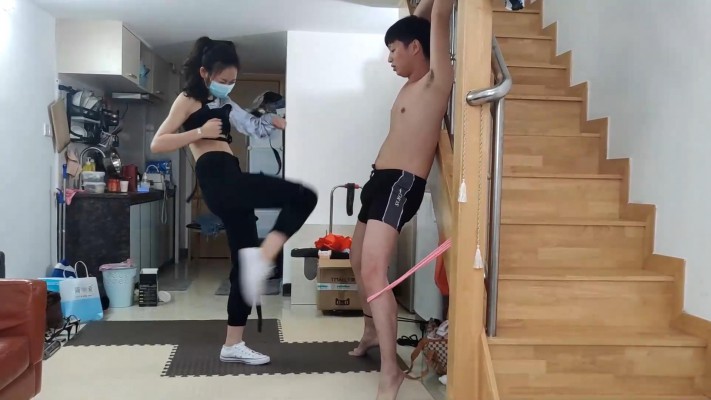 图片[10]_上集：大力出奇迹之低帮白匡威踢裆，你只管忍着，剩下的交给小鱼姐姐。YC-230323-3_绳缚吧