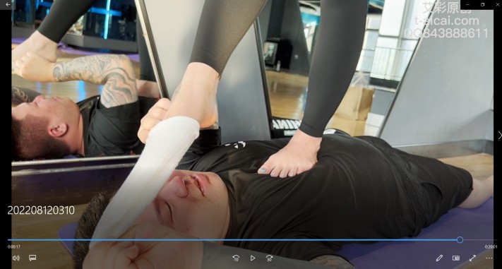 图片[3]_白袜美女教练健身房的残酷制服训练 YC-230415-2_绳缚吧