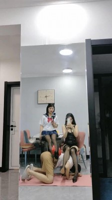 图片[2]_【松紫】拉拉姐妹羞辱迟到修理工当狗【双视角版】  JS23052502_绳缚吧