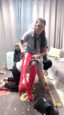 图片[4]_【伊兮夫妻】关狗笼/赏赐圣水/提档/丝袜塞嘴/高跟踩乳 bf29128_绳缚吧