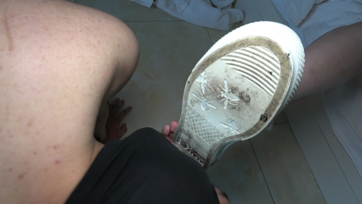 图片[19]_【艾琳S175】帆布鞋踢裆，羞辱脚下老狗 YC-230612-3_绳缚吧