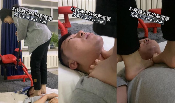 图片[3]_【与精神小妹的那些事】小颖重度踩脖子 踩头_绳缚吧