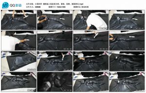 【小萌同学】捆绑进入乳胶真空床，紧致，恐惧，极限挣扎_绳缚吧