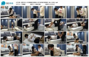 【蔚蓝艺束】小羊直臂胸缚 股绳挣扎 高手坐缚 驷马紧缚SP 口枷 口水流出_绳缚吧