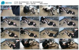 【绳之韵】菲菲黑丝奴倒吊（下集）落地后的分腿缚虐_绳缚吧
