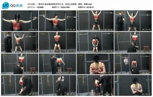 【一绳有你】被金属拘禁的君君日式、传统五花紧缚、跪绑、勒嘴_绳缚吧
