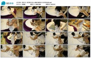 【荷仙少女】校话剧社社花—旗袍长腿肉丝少女沐雪的劫难_绳缚吧