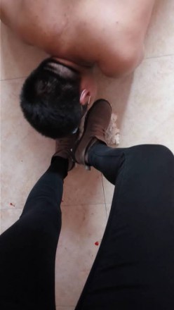 图片[5]_GB16102301鸽宝S语言羞辱贱奴帮主人清理鞋子喂食_绳缚吧