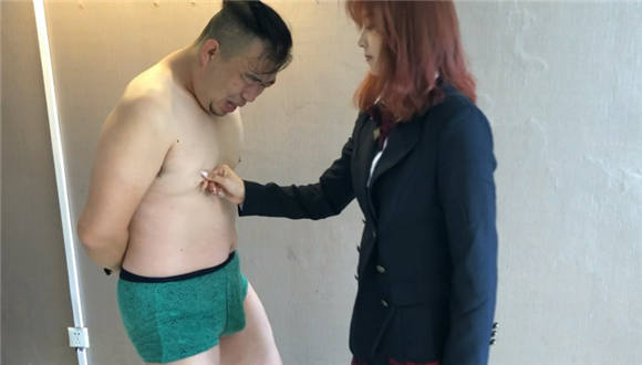 图片[14]_辰女神JK校园装膝顶地狱_绳缚吧