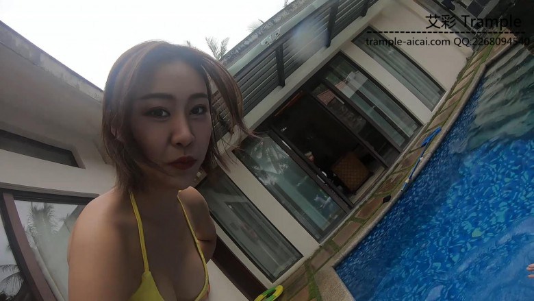图片[4]_〖H.P.L栖心之栈〗—木堇泳池玩GoPro_绳缚吧
