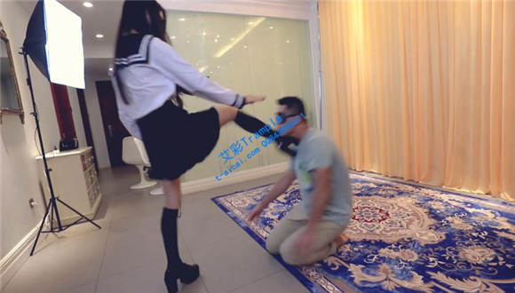 图片[7]_〖H.P.L栖心之栈〗—芷晴学生服踢裆_绳缚吧