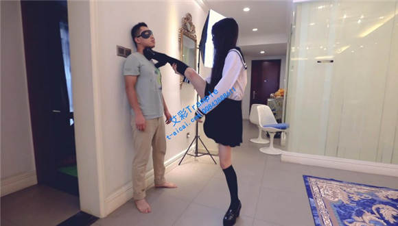 图片[13]_〖H.P.L栖心之栈〗—芷晴学生服踢裆_绳缚吧